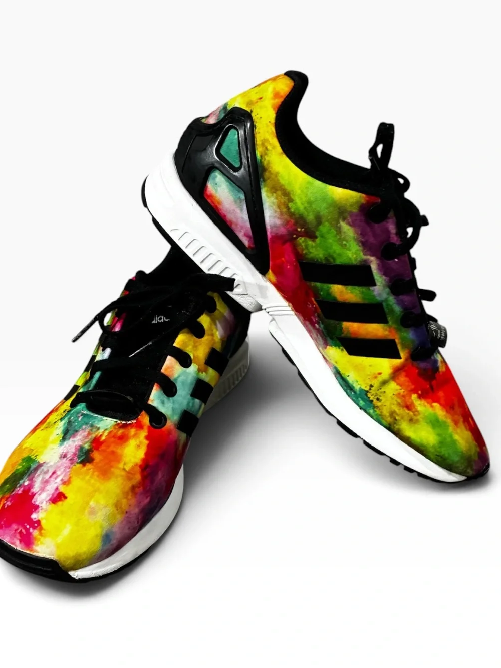 adidas Women's ZX Torsion Tie Dye Multicolor Athletic Shoe Size 7